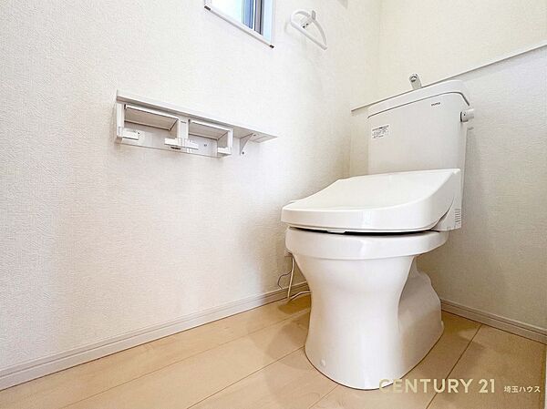 【トイレ】ゆとりある空間で気持ちよく使える快適空間