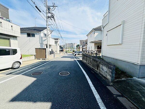前面道路を含む現地写真