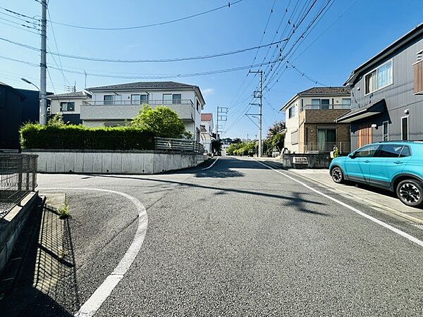前面道路を含む現地写真
