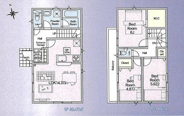 新築戸建　町田市薬師台第1　全13区画　5号棟