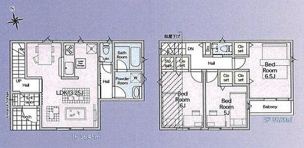 新築戸建　町田市薬師台第1　全13区画　6号棟