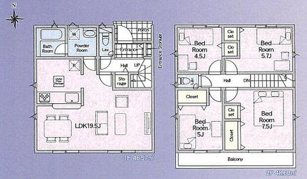 新築戸建　町田市薬師台第1　全13区画　12号棟