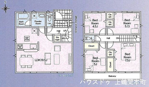 緑あふれる落ち着いた住環境と、毎日の暮らしに便利な施設が揃う町田市薬師台。暮らしやすさを考えた人気の3LDK間取り！