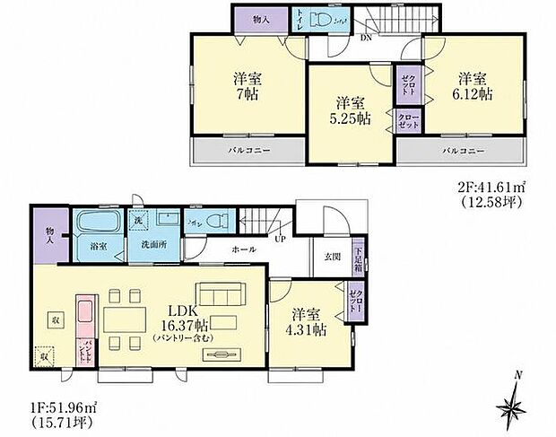 I号棟　4LDK