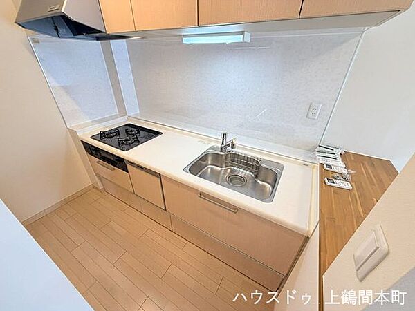 清潔感のある明るい空間で、気持ちよくお料理ができます