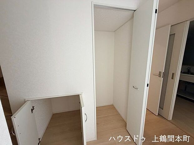 収納場所に困りがちな荷物もすっきり片付く安心の収納力