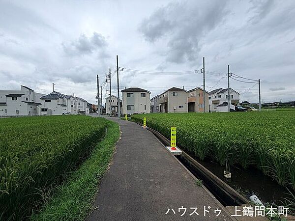 現地だからこそ伝わる、前面道路を含めた開放感をぜひご体感ください。