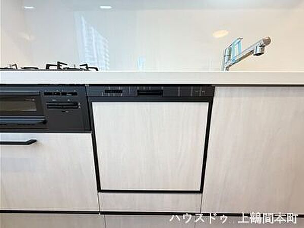 節水効果も期待できる、エコで実用的な食洗機を採用手洗いの手間を減らし、ゆとりある時間を生み出します家事の時短に役立つ、現代の暮らしに欠かせない設備