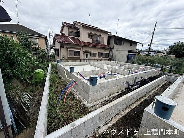 建築過程が見られるのも新築ならではの魅力です
