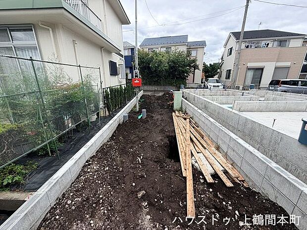 今後さらに完成へ近づいていく様子も楽しめる現地です