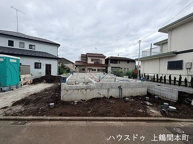 建築中につき完成が待ち遠しい注目の新築住宅です