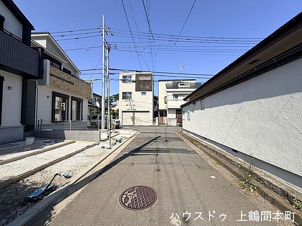 現地だからこそ伝わる、前面道路を含めた開放感をぜひご体感ください。