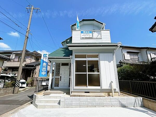 【リフォーム済】外観です。外壁塗装・屋根塗装を行いました。