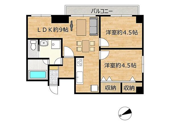 間取り：323000496616
