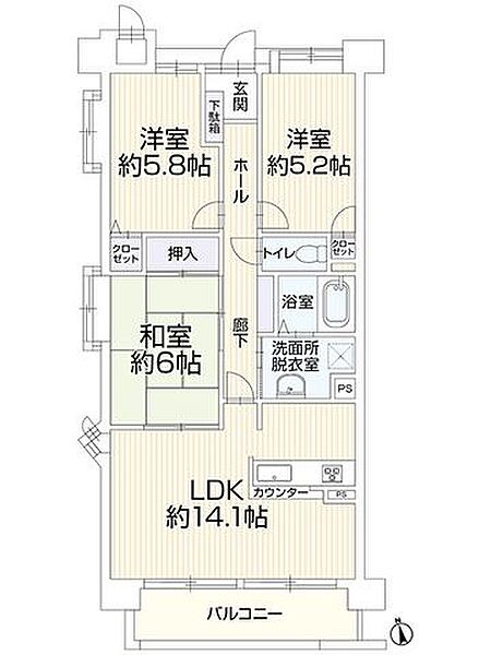 間取り：323000581912