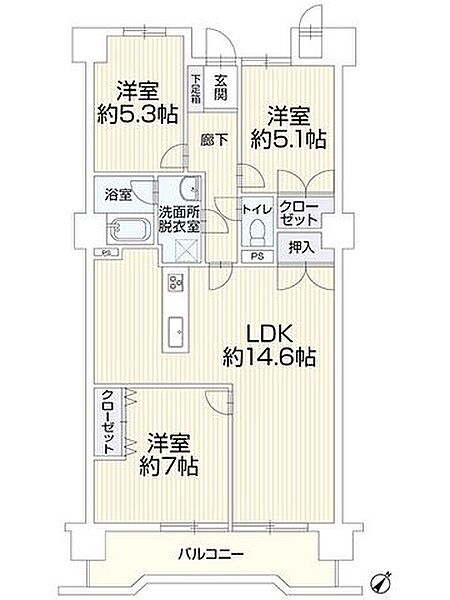 間取り：323000497707