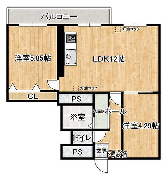 間取り：301000107695