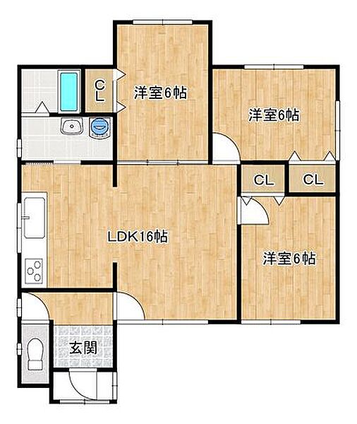 間取り：301000105989