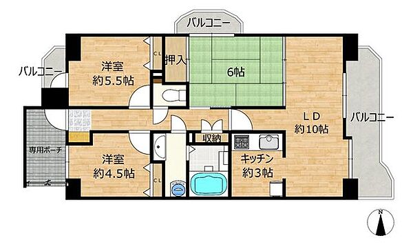 間取り：304000332310