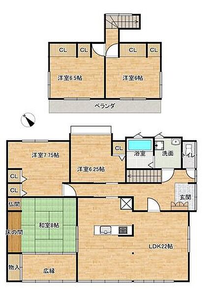 間取り：304000332261