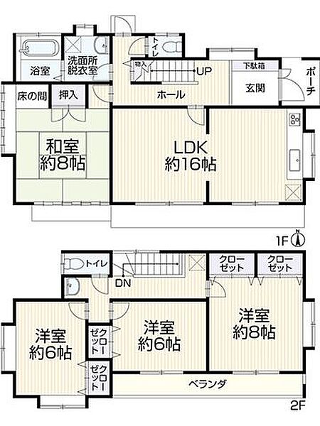 間取り：304000343347