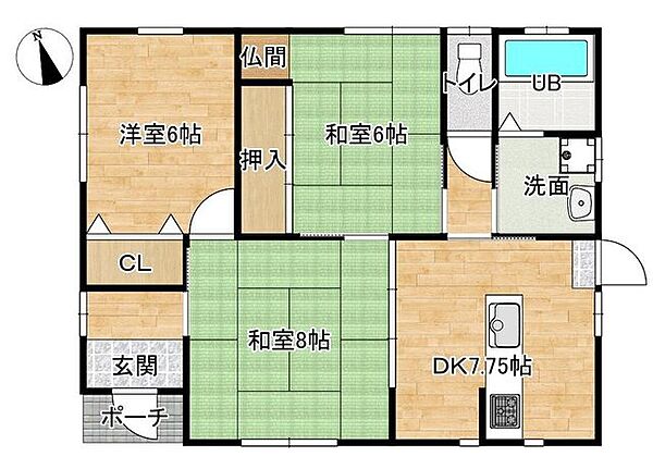 間取り：304000343562