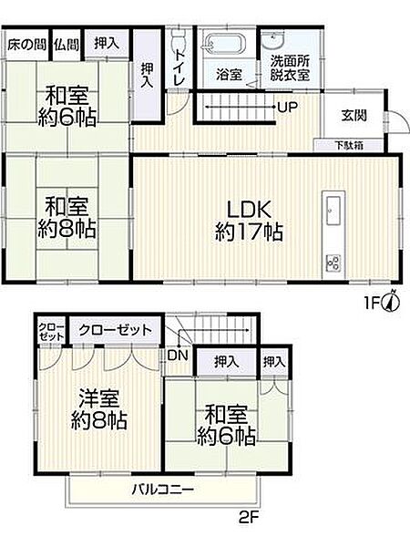 間取り：304000345328