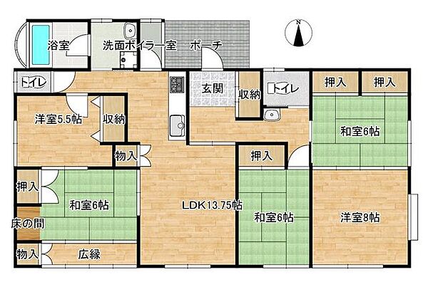 間取り：304000347753