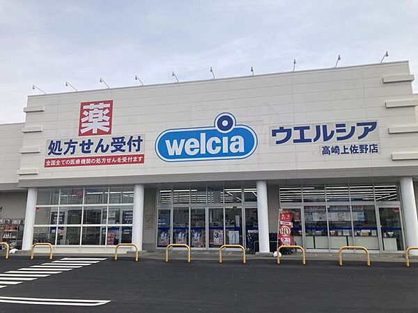 ウエルシア　高崎上佐野店 820m