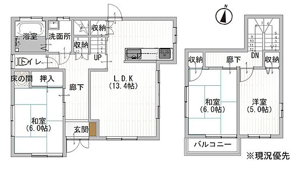 間取り：338000054965