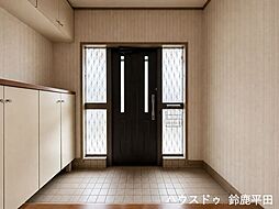 亀山市田村町:玄関