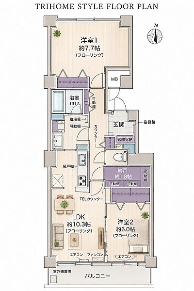 間取り：301000108773