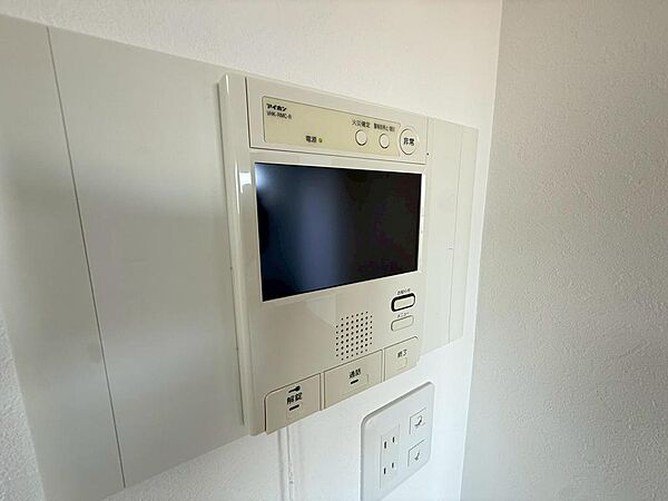 オートロック付きモニターインターホン！