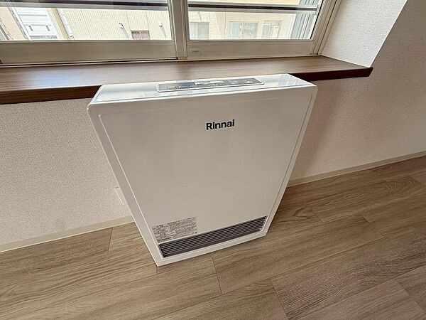 暖房機完備！