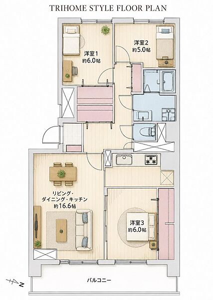 間取り：301000111464