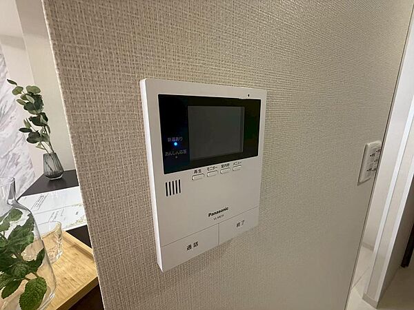 モニター付きインターホン！