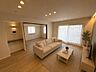 リビング/ダイニング：７階南西向き角部屋で陽当たり・通風・眺望良好！（画像は家具を配置したイメージ図です！）