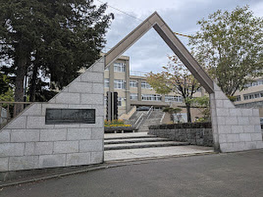 札幌市立稲穂中学校（803m）