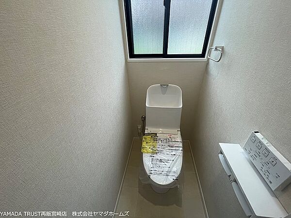 1・2階にトイレを設置。忙しい朝も快適です。