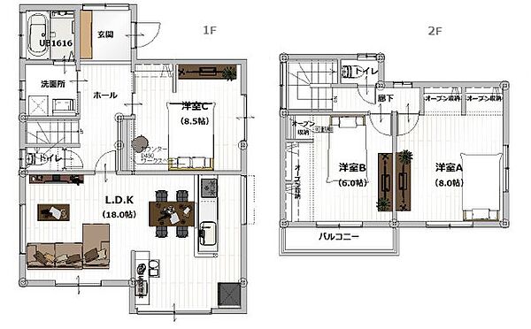 間取り：345000044641