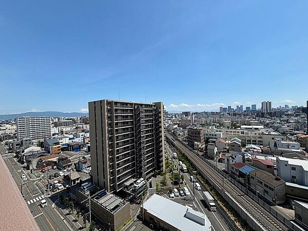 現地からの眺望（2026年7月）撮影