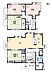 間取り：木造2階建て4LDK！