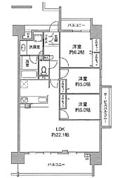 プレサンスロジェ金山 4LDKの間取図画像