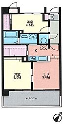 KDX清水レジデンス 1SLDKの間取図画像