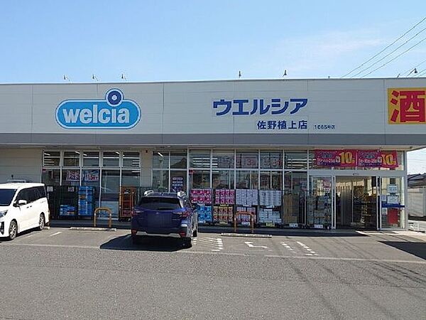 ウエルシア　佐野植上店 540m