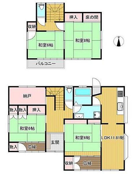 間取り：309000098459
