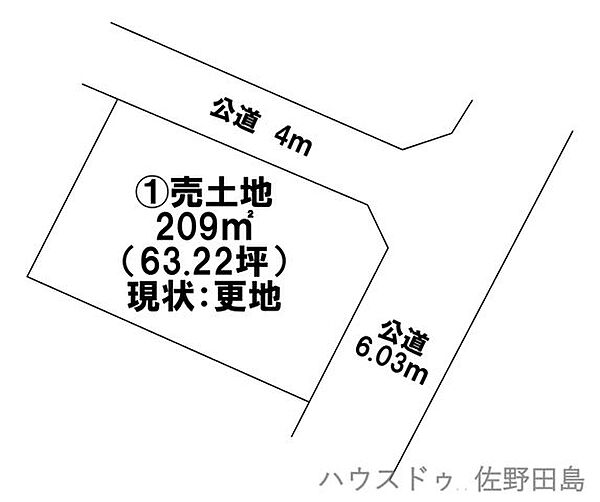 区画図：309000100243