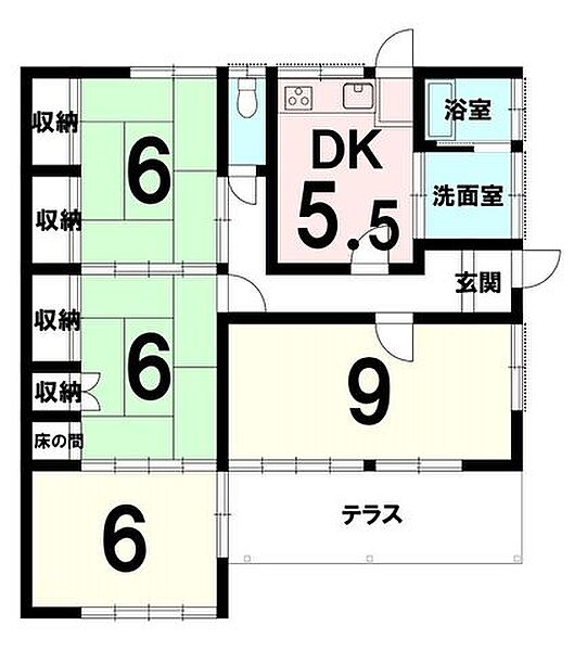 間取り：309000093224