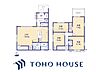 間取り：間取図