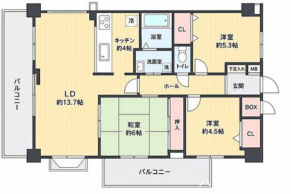 間取り：335000034461
